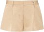 Miu Low waist shorts Beige - Thumbnail 1