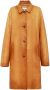 Miu Overjas van nappa leer Beige - Thumbnail 1