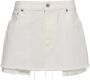 Miu Rok met franje zoom Wit - Thumbnail 1