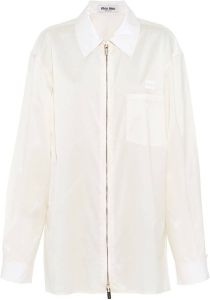 Miu Zijden blouse F0304 IVORY
