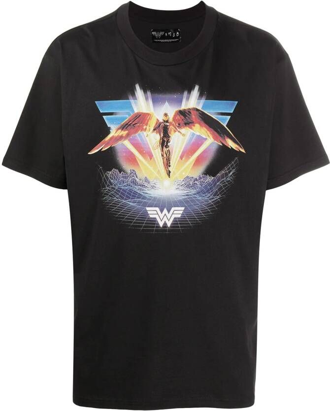 MJB Marc Jacques Burton T-shirt met print Zwart