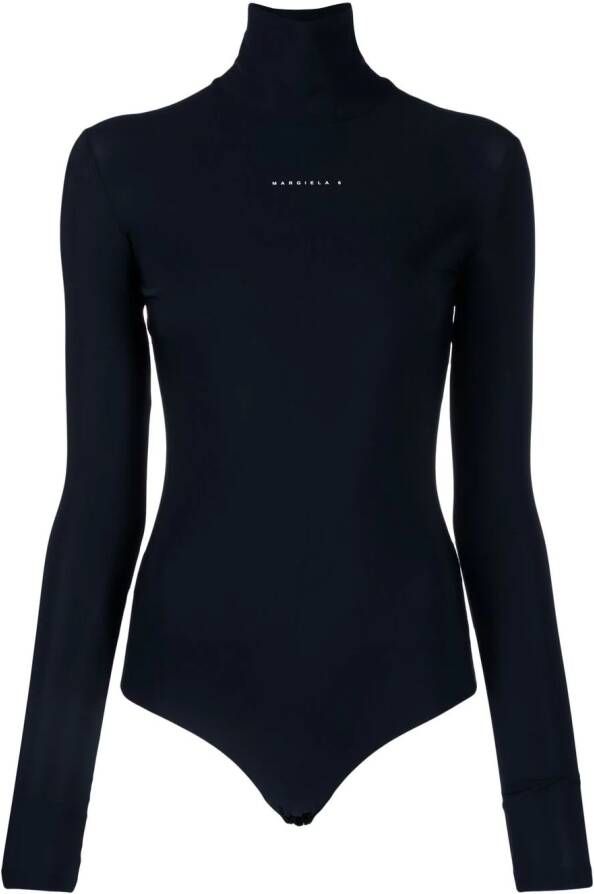 MM6 Maison Margiela Body met logoprint Zwart