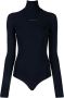 MM6 Maison Margiela Body met logoprint Zwart - Thumbnail 1
