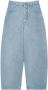MM6 Maison Margiela Cropped jeans Blauw - Thumbnail 1