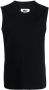 MM6 Maison Margiela Mouwloze top Zwart - Thumbnail 1