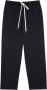 MM6 Maison Margiela Pantalon met trekkoordtaille Zwart - Thumbnail 1
