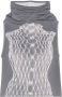 MM6 Maison Margiela Dummy top met col Grijs - Thumbnail 1