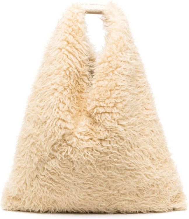 MM6 Maison Margiela Medium Classic Japanese shopper Beige