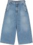 MM6 Maison Margiela Kids Jeans met wijde pijpen Blauw - Thumbnail 1