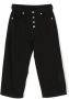 MM6 Maison Margiela Kids Jeans met geborduurd logo Zwart - Thumbnail 1