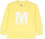 MM6 Maison Margiela Kids Sweater met grafische print Geel - Thumbnail 1