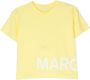 MM6 Maison Margiela Kids T-shirt met logoprint Geel - Thumbnail 1
