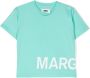 MM6 Maison Margiela Kids T-shirt met logoprint Groen - Thumbnail 1
