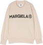 MM6 Maison Margiela Kids Sweater met logoprint Beige - Thumbnail 1