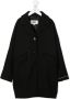 MM6 Maison Margiela Kids tel met enkele rij knopen Zwart - Thumbnail 1