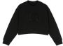 MM6 Maison Margiela Kids Sweater met bloe print Zwart - Thumbnail 1
