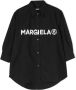MM6 Maison Margiela Kids Shirt met logoprint Zwart - Thumbnail 1