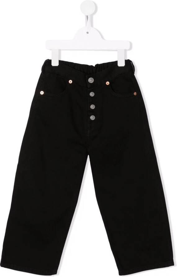 MM6 Maison Margiela Kids Slim-fit jeans Zwart
