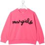 MM6 Maison Margiela Kids Sweater met logoprint Roze - Thumbnail 1