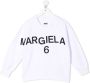 MM6 Maison Margiela Kids Sweater met logoprint Wit - Thumbnail 1
