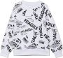 MM6 Maison Margiela Kids Sweater met ronde hals Wit - Thumbnail 1