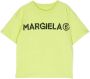 MM6 Maison Margiela Kids T-shirt met logo Groen - Thumbnail 1