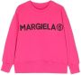 MM6 Maison Margiela Kids T-shirt met logo Roze - Thumbnail 1