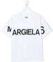 MM6 Maison Margiela Kids T-shirt met logoprint Wit - Thumbnail 1