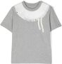 MM6 Maison Margiela Kids T-shirt met ronde hals Grijs - Thumbnail 1
