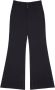 MM6 Maison Margiela High waist flared broek Zwart - Thumbnail 1