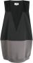 MM6 Maison Margiela Mini-jurk met V-hals Zwart - Thumbnail 1