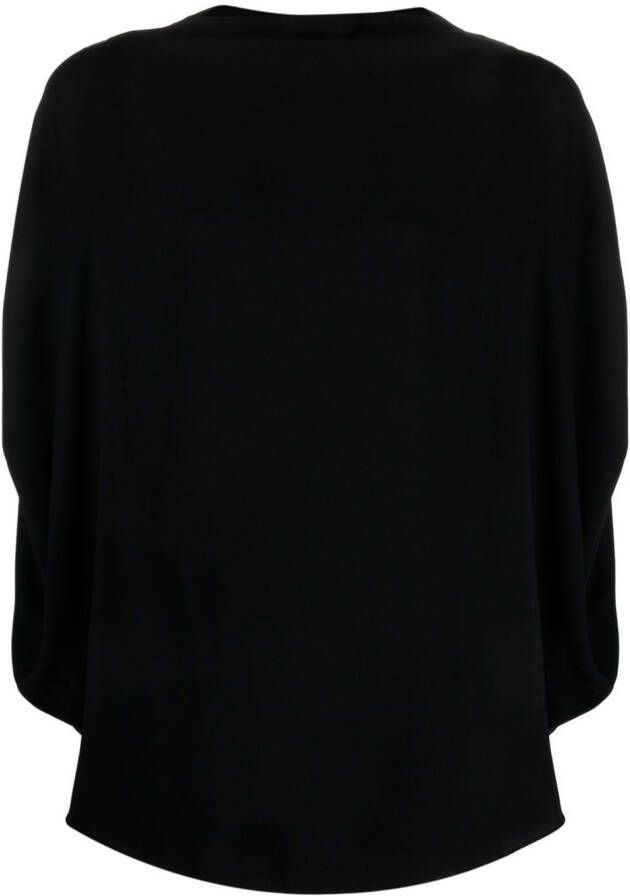 MM6 Maison Margiela Mouwloze blouse Zwart
