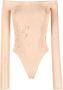 MM6 Maison Margiela Off-shoulder body Beige - Thumbnail 1