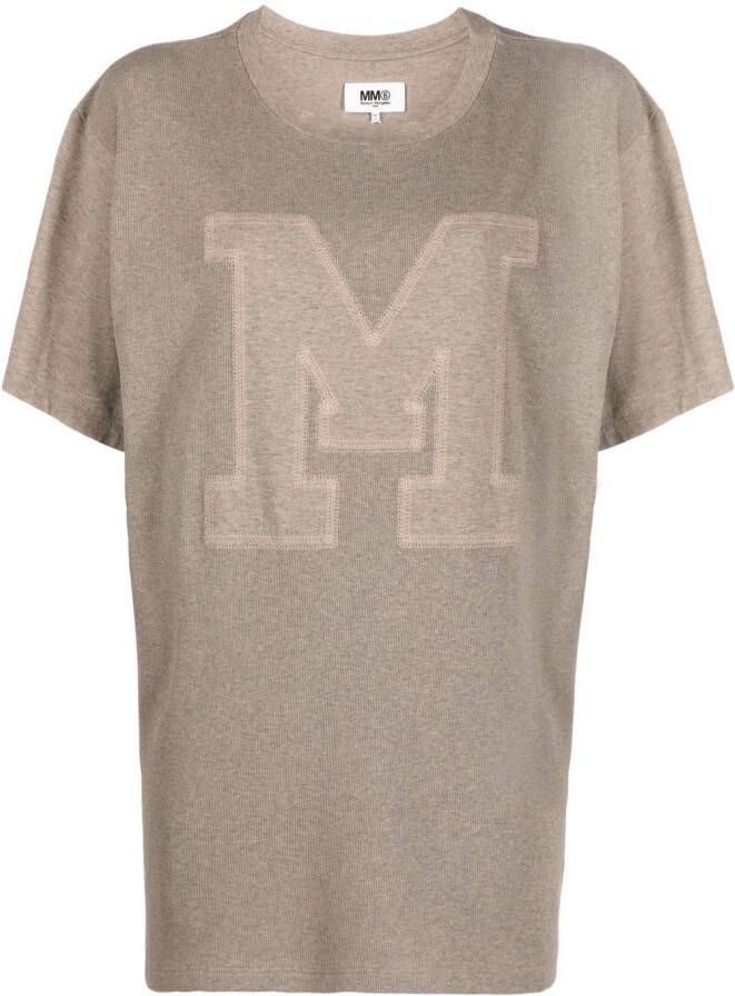 MM6 Maison Margiela Oversized T-shirt Grijs