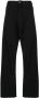 MM6 Maison Margiela Flared broek Zwart - Thumbnail 1