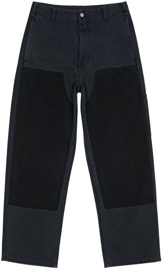 MM6 Maison Margiela Jeans met vlakken Zwart