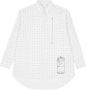 MM6 Maison Margiela Katoenen blouse met stippen Wit - Thumbnail 1