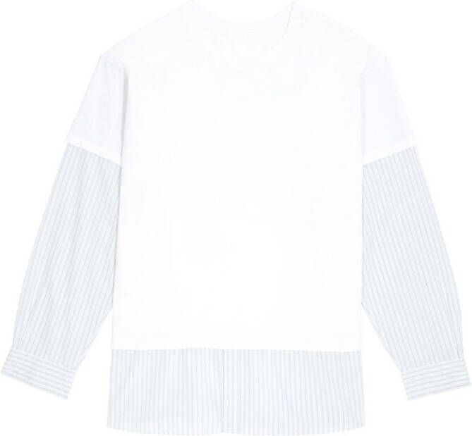 MM6 Maison Margiela Katoenen T-shirt Wit