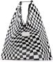 MM6 Maison Margiela Shopper met print Zwart - Thumbnail 1