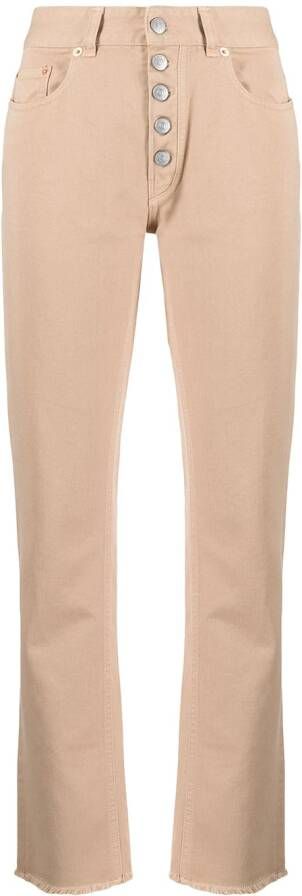 MM6 Maison Margiela Straight jeans Beige