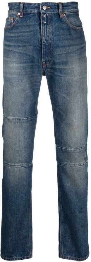 MM6 Maison Margiela Straight jeans Blauw