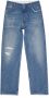 MM6 Maison Margiela Straight jeans met gerafeld detail Blauw - Thumbnail 1