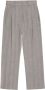 MM6 Maison Margiela Cropped plooibroek Grijs - Thumbnail 1