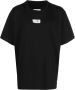 MM6 Maison Margiela T-shirt met logopatch Zwart - Thumbnail 1