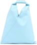 MM6 Maison Margiela Japanese leren shopper Blauw - Thumbnail 1