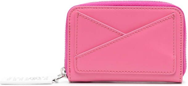 MM6 Maison Margiela Leren portemonnee Roze