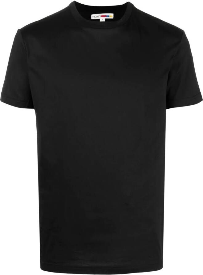 MODES GAR TS Katoenen T-shirt Zwart