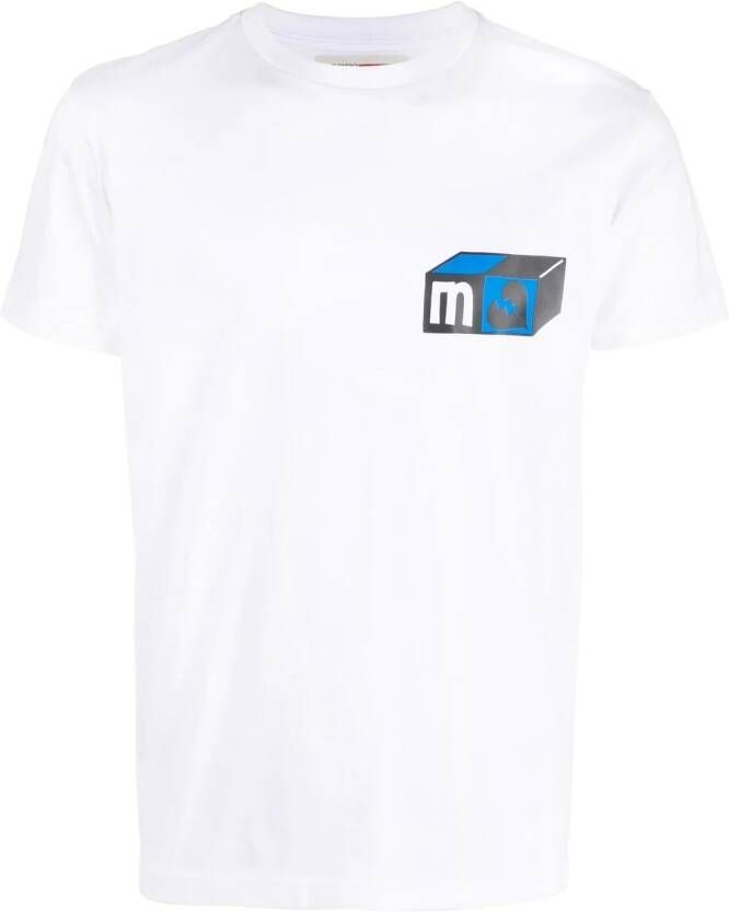 MODES GAR TS Modes T-shirt met print Wit