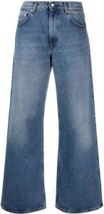 Molly Goddard Jeans met wijde pijpen Blauw