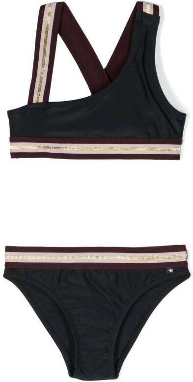 Molo Asymmetrische bikini Zwart